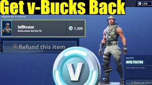 How To Refund Fortnite Skins